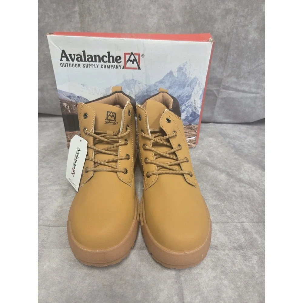 Avalanche Mens SZ 8 BRN BOOTS
